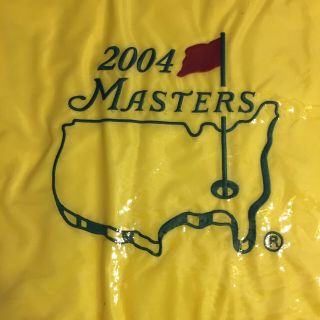 2004 Masters Golf Pin Flag Augusta National Phil Mickelson 1st Masters PGA Win 3
