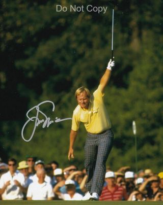 Jack Nicklaus Signed Autograph 8x10 Photo