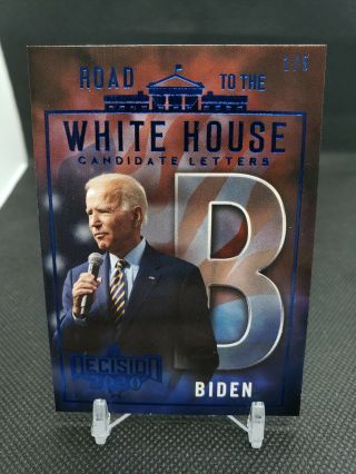 2020 Decision Series 2 Joe Biden Road To The White House Blue /5 " B "