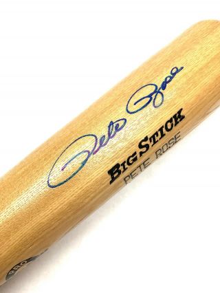Pete Rose Autographed Signed Rawlings Professional Model Big Stick Baseball Bat