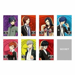 Psl Persona 25th Anniversary Protagonist Trading Photo Card All 8 Types Set