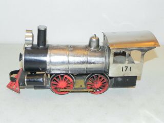 Vintage Carlisle & Finch Rare 2 " Gauge 4 Steam Locomotive Runs