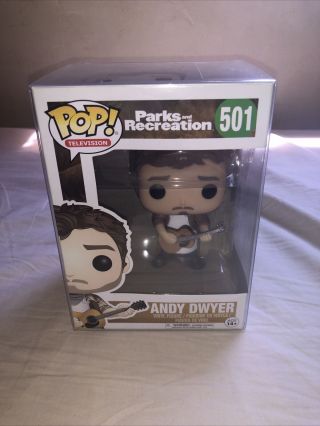 Funko Pop Andy Dwyer Parks And Recreation 501 Vaulted Television Vinyl Figure