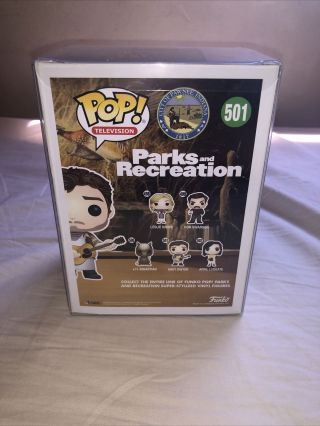 Funko Pop Andy Dwyer Parks and Recreation 501 Vaulted Television Vinyl Figure 3