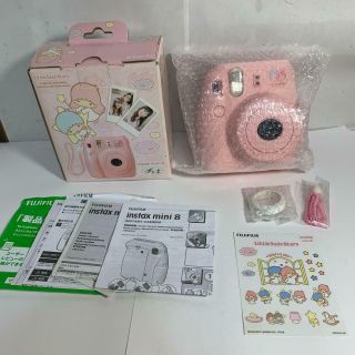 Sanrio Little Twin Stars Cheki Fuji Film Instax Mini 8 Polaroid Camera Kawaii