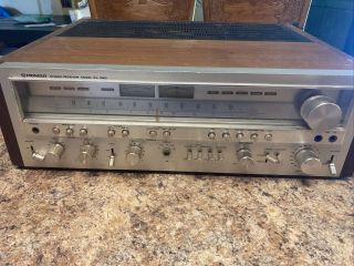Vintage Pioneer Sx - 1050 Stereo Receiver - Parts & Repair Please Read Rough Cond