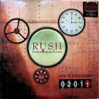Rush - Time Machine Live 2011 In Cleveland 4 - Lp 2019 Vinyl 180g Prog 2112 Yyz