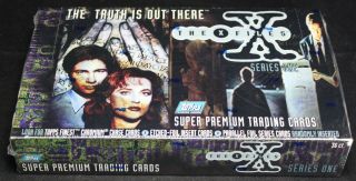 1995 The X - Files Series 1 Trading Card Box By Topps -