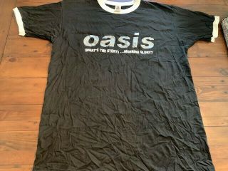 Extremely Rare Oasis T - Shirt Vintage Authentic 90 