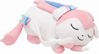 Pokemon Center Plush Doll Sleeping Sylveon Nymphia 4521329221113