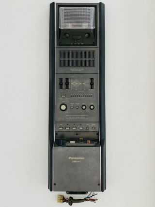 Vintage Panasonic Cockpit Stereo Cassette Rm - 310 Overhead Rat Rod Powers On