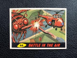 1962 Topps Mars Attacks 44 Battle In The Air