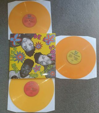 De La Soul 3 Feet High And Rising Vinyl Triple Lp Coloured Limited
