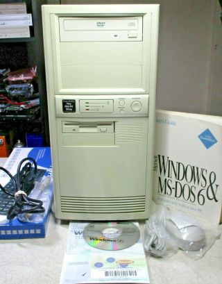Vintage Dos Windows 3.  11 Windows 95 Gaming At Computer Sound Blaster 8 Isa Slots