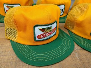 5 Vintage Dekalb &DK535 Trucker Hats Snapback caps.  Mesh K Products USA 6