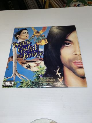 Prince Graffiti Bridge 1990 Vinyl Record 2 Lp Rare Promo Paisley Park