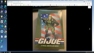 1991 Impel Gi Joe Official Trading Cards Factory Box 36 Packs Awesome