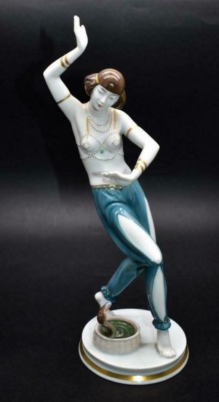 Art Deco Rosenthal Dancer Figurine " Salambo " By Gustav Oppel 1929