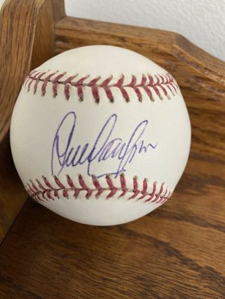 Dave Concepcion Signed Rawlings Major League Baseball And