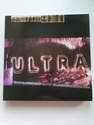 Depeche Mode: Ultra (1997) Ltd Edition Translucent Red Vinyl.