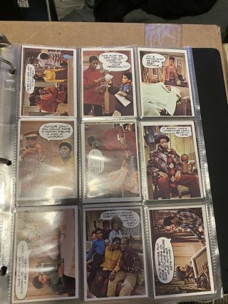 1975 Good Times Trading Cards Complete Set With 16 Stickers Near to 3
