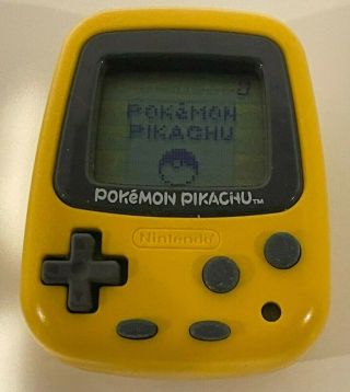 Nintendo Pokemon Pikachu Virtual Pet Tamagotchi 1998 Game Freak
