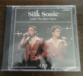 Leave The Door Open Live Cd - Silk Sonic Small Crack In Case