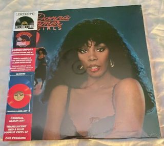 Donna Summer - Bad Girls Red And Blue Vinyl 2 Lp Rsd Record Store Day 2021 -