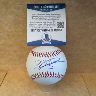 Marcus Semien Toronto Blue Jays Signed Autographed M.  L.  Baseball Bas Ba26058