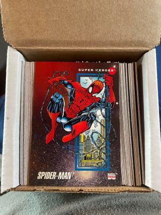 Marvel Universe 1992 Series 3 Complete Trading Card Set 1 - 200 Comic Heros