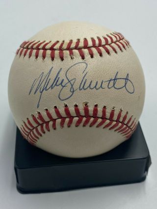 Mike Schmidt Hof Signed Official Rawlings Baseball Autographed Auto Jsa