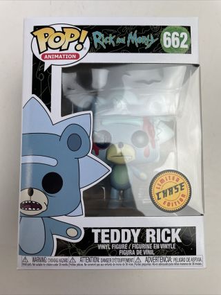 Funko Pop Animation Rick And Morty Teddy Bloody Bear Chase 662