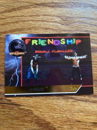 1994 Classic Mortal Kombat Series 2 Friendship Move F08 Jax Ultra Rare