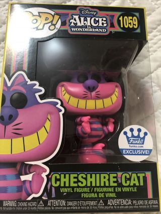 Funko Pop Alice In Wonderland Black Light Cheshire Cat Funko Shop Excl Confirmed