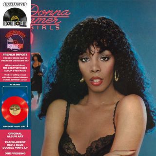 Donna Summer - Bad Girls Lp Rsd 2021 Ltd Ed Translucent Red & Blue Import Vinyl