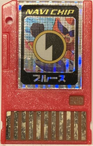 Japan Megaman Exe Proto Man Battle Navi Chip Takara Toy Hobby Japanese Rockman