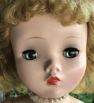 Vintage Madame Alexander 20” Cissy Doll Dressed in “1955” Summer Gown 2095 4