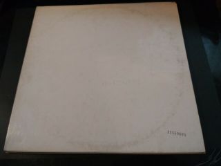 The Beatles - White Album Vg,  Press Apple Ed 2xlp Record & Poster 1968