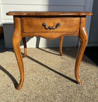 Vintage Ethan Allen Country French Single Drawer End Table 26 - 8303