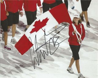 Christine Sinclair Team Canada Autographed Signed 8x10 Photo G