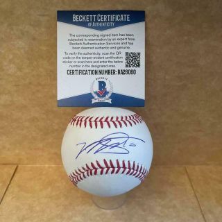 Marcus Semien Toronto Blue Jays Signed Autographed M.  L.  Baseball Bas Ba26060