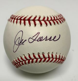 Joe Torre Signed Mlb Baseball Yankees Beckett T07123