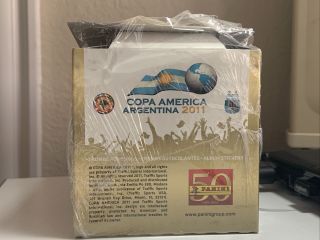 Panini Copa America 2011 Sticker Box 50 Packs Look For Messi Neymar READ 2