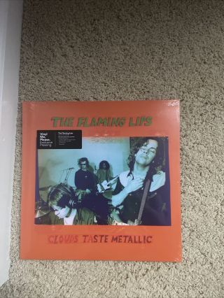 The Flaming Lips - Clouds Taste Metallic - Vinyl Me Please Orange Vinyl - Vmp