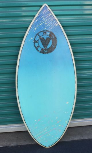 Vintage 1991 Victoria Skimboards Skim Surf Board Vic Skim Surfboard 52x22 " Kooz