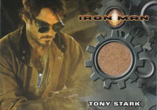 Iron Man Movie Costume Card Robert Downey Jr As Tony Stark (welding Jacket)