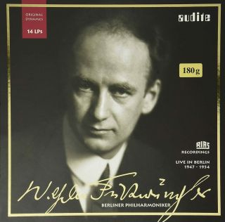 14 Lps Wilhelm Furtwangler - Audite Rias Post Wwii Vinyl Box Set 180g/ Berliner