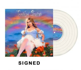 Slayyyter - Troubled Paradise Signed Limited /2500 Clear Vinyl Lp Pre - Order