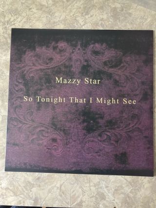 So Tonight That I Might See By Mazzy Star (record,  2017) Capitol Pressing Likenew