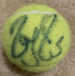 Roger Federer Autographed Official Us Open 4 Ball